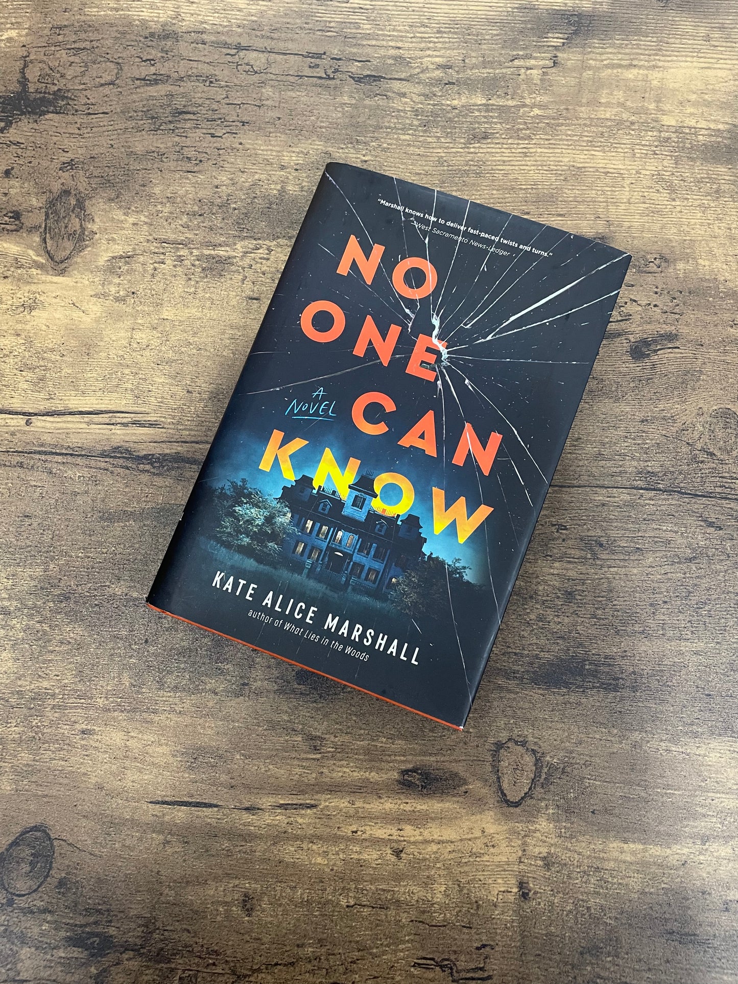 No One Can Know by Kate Alice Marshal (Hardcover)