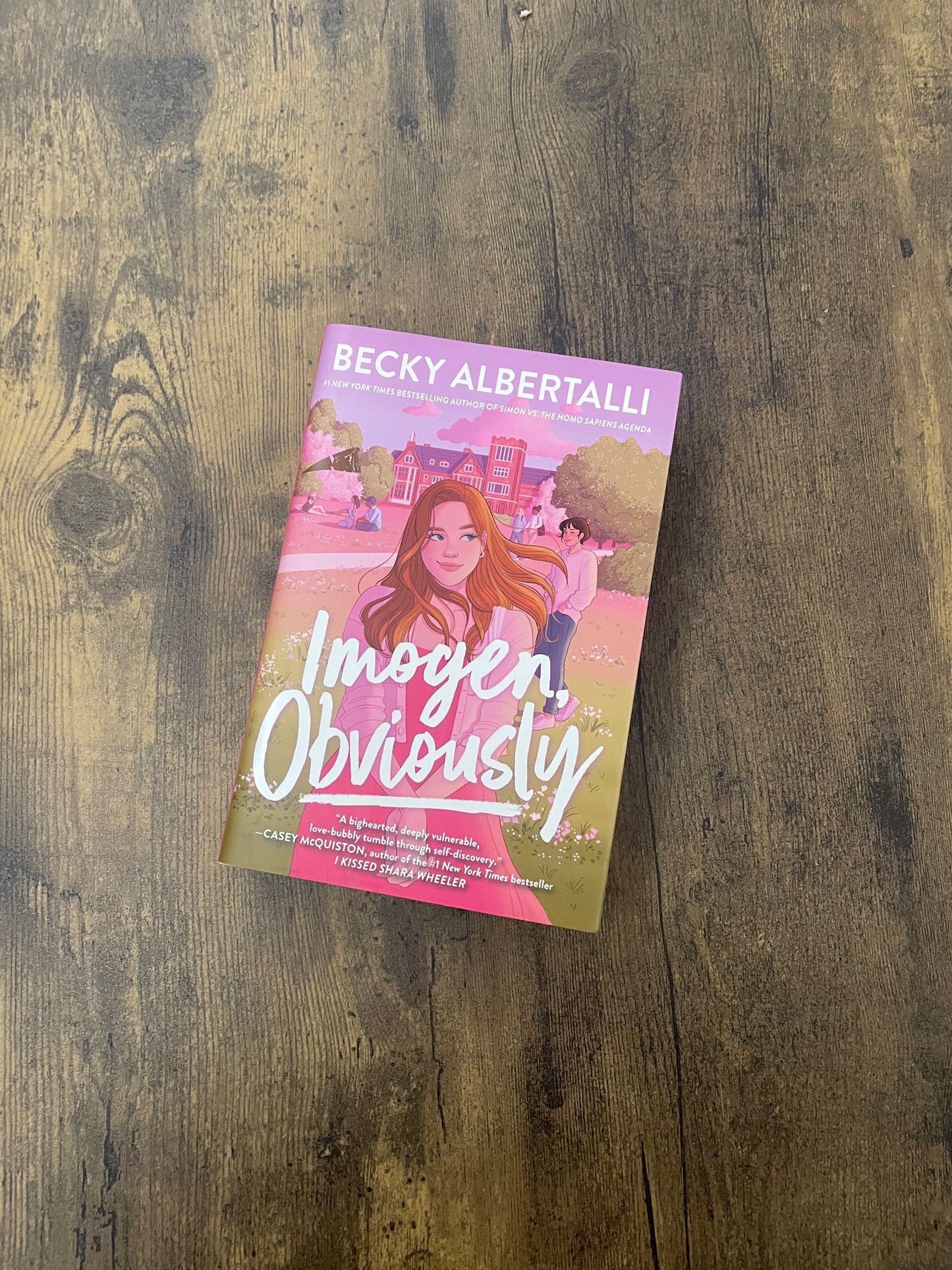 Imogen Obviously by Becky Albertalli (Hardcover)