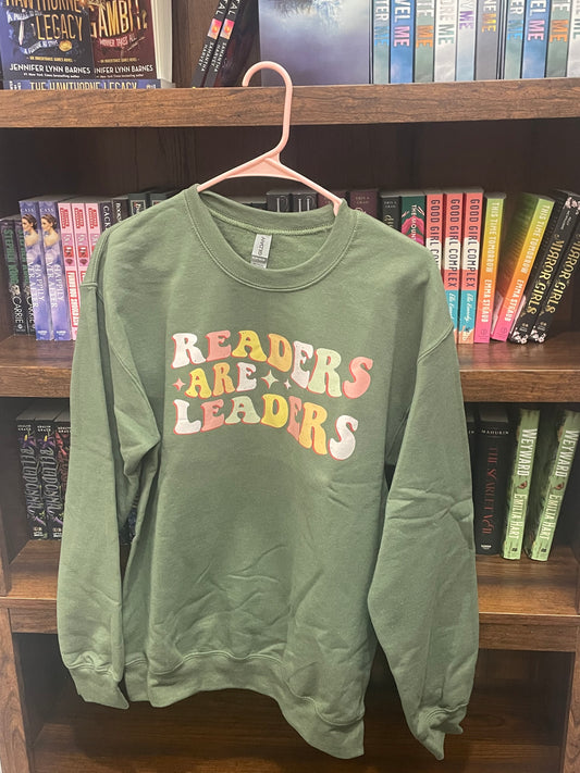 Readers are leaders sweatshirt